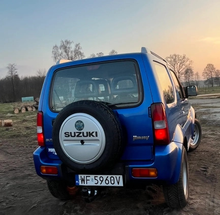 Suzuki Jimny cena 23900 przebieg: 132200, rok produkcji 2007 z Ostrołęka małe 92